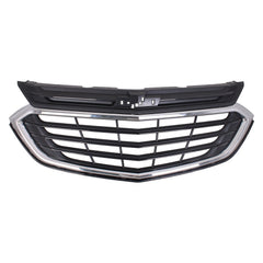 FRONT GRILLE -  L/LS AND LT WITHOUT REDLINE -  BLACK BARS WITH CHROME - GM1200760C for Chevy Equinox 2018-2021