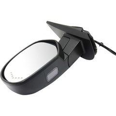 KOOL VUE MIRRORSSUBURBAN 07-14 MIRROR LH, Power, Power Folding, Heated, Chrome, w/ Memory, Puddle Light, and Signal Light, No Auto-dimming