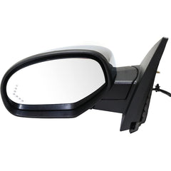 KOOL VUE MIRRORSSUBURBAN 07-14 MIRROR LH, Power, Power Folding, Heated, Chrome, w/ Memory, Puddle Light, and Signal Light, No Auto-dimming
