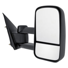LKQ Corp - Passenger Side Manual Towing Mirror (Non-Heated, Foldaway) (Standard Line) for Chevy Silverado 1500 2014-2019