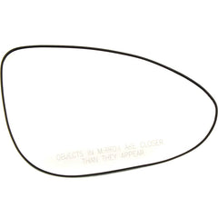 KOOL VUE MIRRORSSONIC 12-20 MIRROR GLASS RH, Non-Heated, w/ Backing Plate