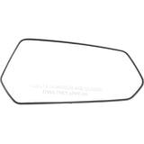 CAMARO 10-15 MIRROR GLASS RH, Non-Heated, w/ Backing Plate, No Auto-dimming