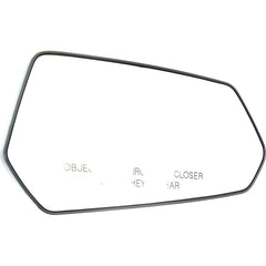 CAMARO 10-15 MIRROR GLASS RH, Non-Heated, w/ Backing Plate, No Auto-dimming