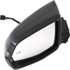 KOOL VUE MIRRORSBLAZER 19-21 MIRROR LH, Power, Manual Folding, Heated, Paintable, w/ In-housing Signal Light, Memory, BSD in Glass, No Puddle Light, Auto-Dimming