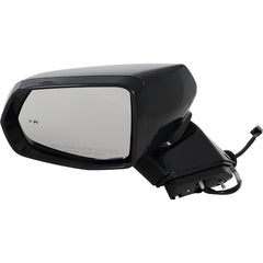 KOOL VUE MIRRORSBLAZER 19-21 MIRROR LH, Power, Manual Folding, Heated, Paintable, w/ In-housing Signal Light, Memory, BSD in Glass, No Puddle Light, Auto-Dimming