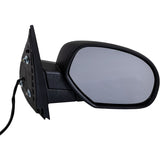 KOOL VUE MIRRORSSILVERADO 2500 HD/3500 HD 07-14/SIERRA 2500 HD/3500 HD 07-10 MIRROR RH, Power, Manual Folding, Non-Heated, Textured, No Signal Light