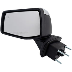 KOOL VUE MIRRORSSILVERADO 1500 19-23/SILVERADO 1500 LTD 22-22 MIRROR LH, Power, Manual Folding, Heated, Chrome, w/ In-housing Signal Light, BSD, No Memory, Puddle Light, Auto-Dimming