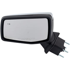 KOOL VUE MIRRORSSILVERADO 1500 19-23/SILVERADO 1500 LTD 22-22 MIRROR LH, Power, Manual Folding, Heated, Chrome, w/ In-housing Signal Light, BSD, No Memory, Puddle Light, Auto-Dimming