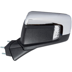 KOOL VUE MIRRORSSILVERADO 1500 19-23/SILVERADO 1500 LTD 22-22 MIRROR LH, Power, Manual Folding, Heated, Chrome, w/ In-housing Signal Light, BSD, No Memory, Puddle Light, Auto-Dimming