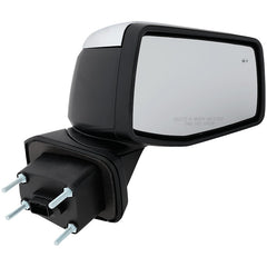 KOOL VUE MIRRORSSIERRA 1500 19-23 MIRROR RH, Power, Manual Folding, Heated, Chrome, w/ In-housing Signal Light, BSD, Temp Sensor, No Memory, Puddle Light, Auto-Dimming