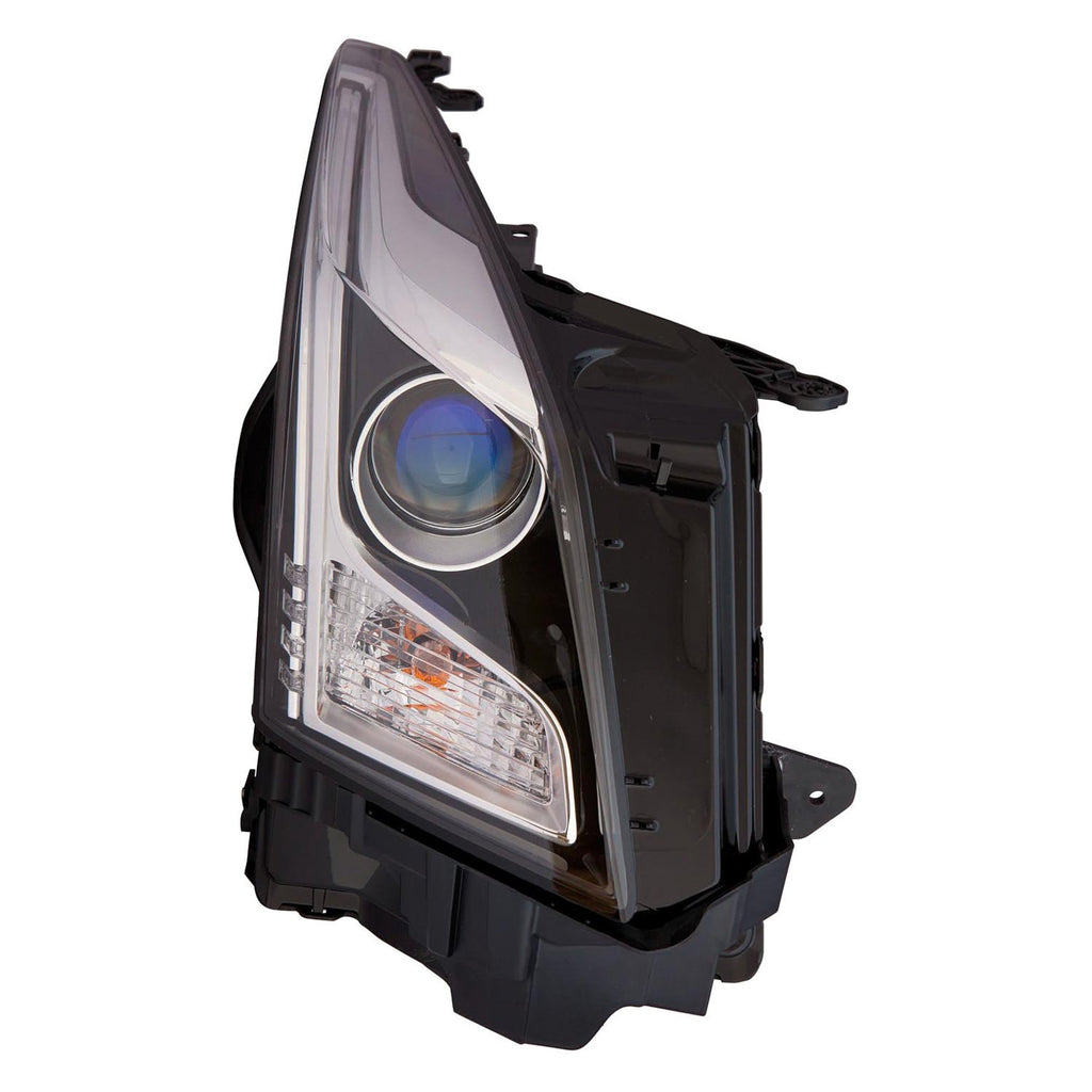 PASSENGER SIDE HALOGEN HEADLIGHT ASSEMBLY -  FITS COUPE AND SEDAN -