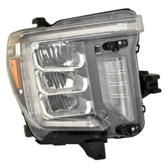 PASSENGER SIDE HEADLIGHT ASSEMBLY -  WITH LED SIGNAL -  HEAVY DUTY