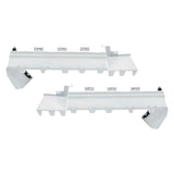 DRIVER AND PASSENGER SIDE REAR BUMPER FILLERS -  2-DOOR -  OEM MATERIAL