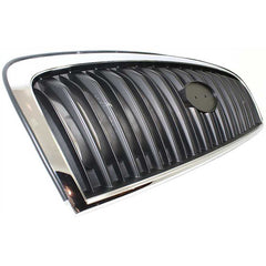 SONATA 02-04 GRILLE, Chrome Shell/Painted Black Insert