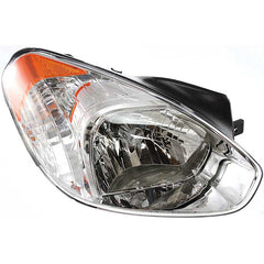 ACCENT 06-06 HEAD LAMP RH, Assembly, Halogen, Sedan