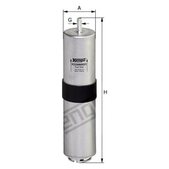 Hengst® H339WK01 - Fuel Filter