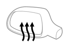 LKQ Corp - Passenger Side Power View Mirror (Heated, Foldaway) (Standard Line) for Dodge Challenger 2015-2020