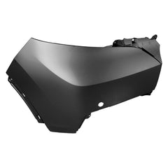 FRONT PASSENGER SIDE BUMPER COVER -  WITH PARK ASSIST SENSOR HOLE -  PRIME