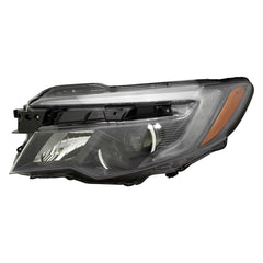 DRIVER SIDE HALOGEN HEADLIGHT ASSEMBLY -  WITH LED DAYTIME RUNNING