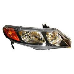 LKQ Corp - Passenger Side Replacement Headlight Lens and Housing (Value Line) for Honda Civic 2006-2008