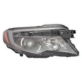 PASSENGER SIDE HALOGEN HEADLIGHT ASSEMBLY -  WITHOUT LED DAYTIME RUNNIN