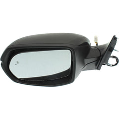KOOL VUE MIRRORSCR-V 17-22 MIRROR LH, Power, Manual Folding, Heated, Paintable, w/ BSD in Glass and In-housing Signal Light, No Auto-dimming and Memory