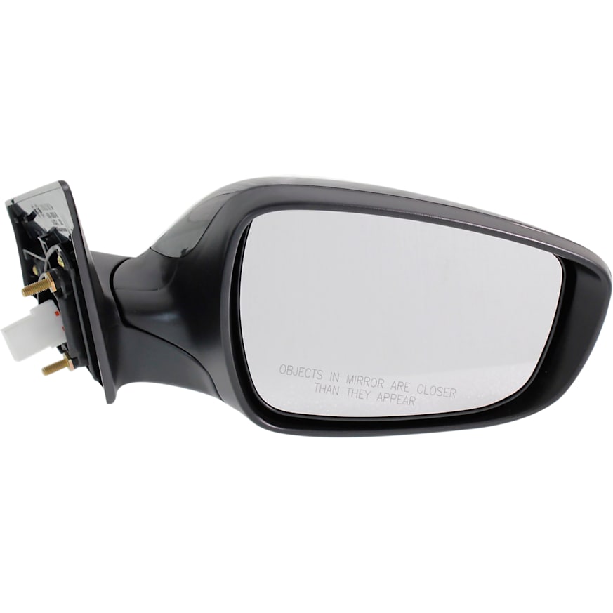 KOOL VUE MIRRORSELANTRA 16-16 MIRROR RH, Power, Manual Folding, Non-Heated, Paintable, No Auto-dimming, BSD, Memory, and Signal Light
