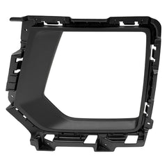 DRIVER SIDE HEADLIGHT BEZEL -  BLACK TEXTURE -  MADE OF PLASTIC