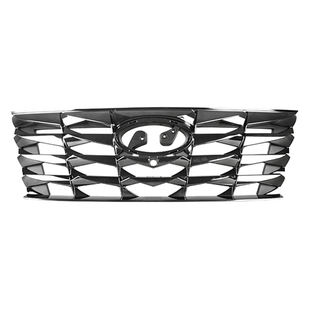 FRONT GRILLE -  EXCEPT N-LINE MODELS -  FOR USE WITH CAMERA -  SMOKED