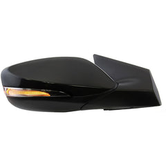 KOOL VUE MIRRORSELANTRA 11-13 MIRROR RH, Power, Manual Folding, Heated, Paintable, w/ In-housing Signal Light, No Auto-dimming, BSD, and Memory