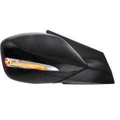 KOOL VUE MIRRORSELANTRA 11-13 MIRROR RH, Power, Manual Folding, Heated, Paintable, w/ In-housing Signal Light, No Auto-dimming, BSD, and Memory