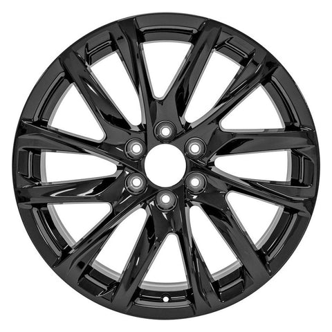 22x9 Cadillac Escalade Black Replica Wheel Rim 84586634, 846539981