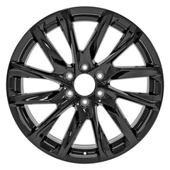 22x9 Cadillac Escalade Black Replica Wheel Rim 84586634, 846539981