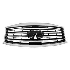 FRONT GRILLE -  FOR USE WITHOUT NAVIGATION CAMERA -  MADE OF PLASTIC