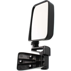 KOOL VUE MIRRORSWRANGLER 87-02 MIRROR RH, Manual Adjust, Manual Folding, Non-Heated, Paintable, Metal Housing, w/ Hollow Arm
