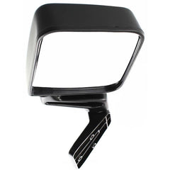 KOOL VUE MIRRORSWRANGLER 87-02 MIRROR RH, Manual Adjust, Manual Folding, Non-Heated, Paintable, Metal Housing, w/ Hollow Arm