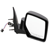 KOOL VUE MIRRORSLIBERTY 08-09 MIRROR RH, Power, Manual Folding, Non-Heated, Textured, No Memory and Prong Connector (w/8-Hole, 3-Pin Plug)