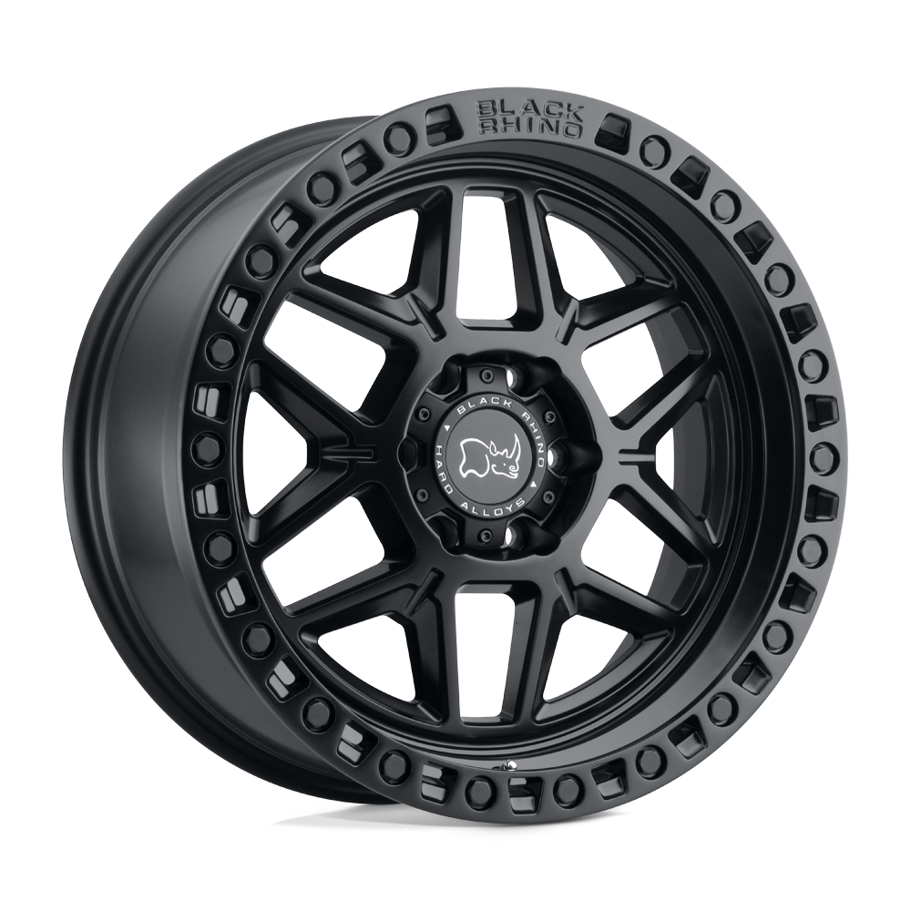 18X9 MATTE BLACK 12MM Black Rhino Wheel