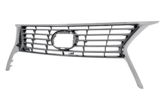 FRONT GRILLE -  WITHOUT F-SPORT -  CANADA BUILT -  SILVER WITH CHROME
