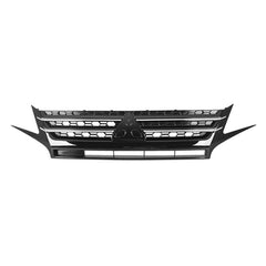 FRONT GRILLE -  WITH CHROME MOLDING -  MADE OF PLASTIC - MI1200280 for Mitsubishi Mirage 2021-2023