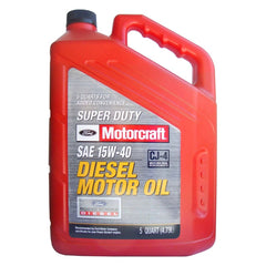 Motorcraft® XO15W405Q3SD - SAE 15W-40 Synthetic Blend Motor Oil, 5 Quarts
