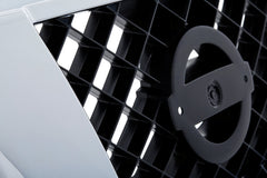 FRONT GRILLE -  BLACK MESH WITH CHROME SURROUND MOLDING -  MADE OF - NI1200210 for Nissan Armada 2005-2007