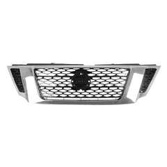 FRONT GRILLE -  FOR USE WITH CAMERA -  BLACK WITH CHROME -  WILL NOT