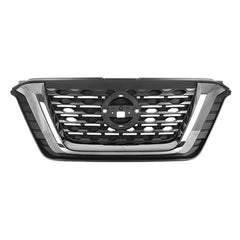 FRONT GRILLE -  FOR SR MODELS -  MATTE BLACK WITH SMOKE CHROME SURROUND -