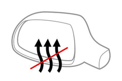 LKQ Corp - Passenger Side Power View Mirror (Non-Heated, Foldaway) (Standard Line) for Volkswagen Passat 2012-2015