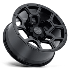 17X8 MATTE BLACK 52MM Black Rhino Wheel