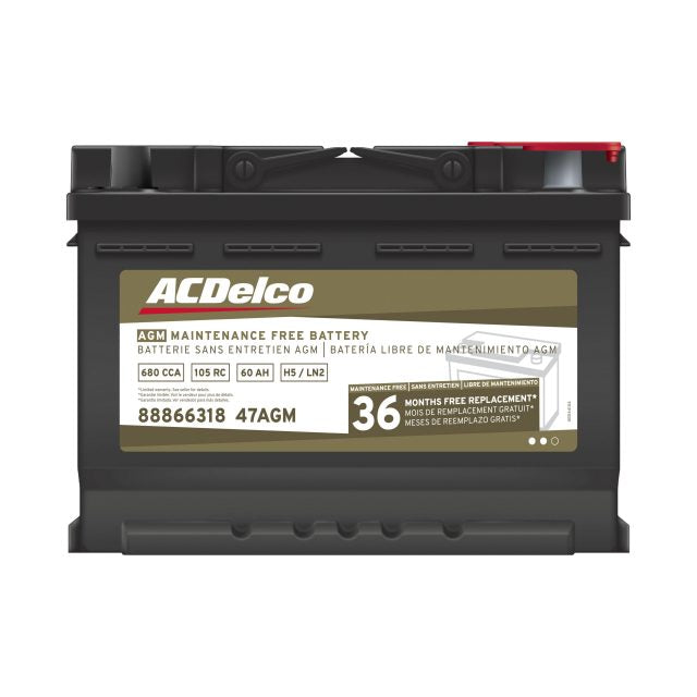 ACDelco® 47AGM - Professional™ AGM BCI Group 47 Battery