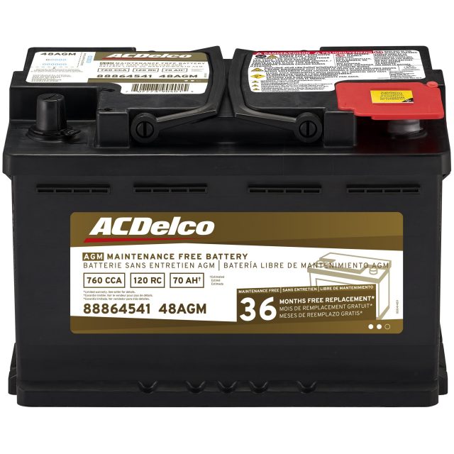 ACDelco® Gold 48AGM - Professional™ AGM BCI Group 48 Battery