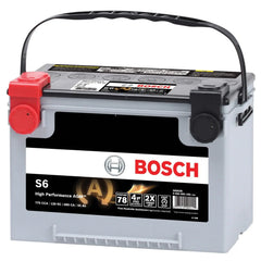 Bosch S6563B S6 Flat Plate AGM Battery
