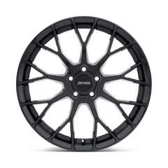 17X8 GLOSS BLACK 40MM Petrol Wheel